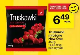 Delikatesy Centrum Truskawki mrożone New One 450 g oferta