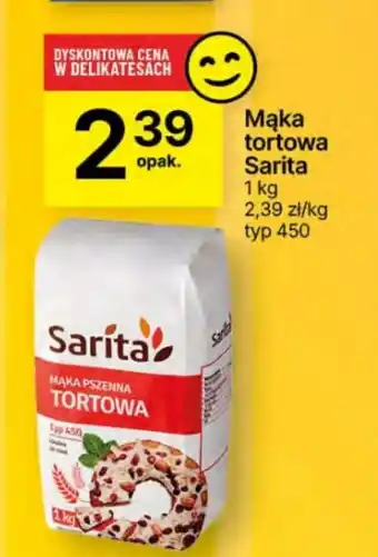 Delikatesy Centrum Mąka tortowa Sarita 1kg oferta