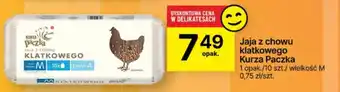 Delikatesy Centrum Jaja z chowu klatkowego Kurza Paczka 10szt. oferta