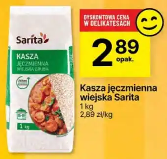 Delikatesy Centrum Kasza jęczmienna wiejska Sarita 1kg oferta