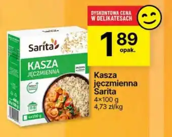 Delikatesy Centrum Kasza jęczmienna Sarita 4x100g oferta