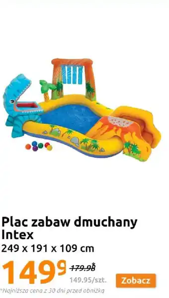 Plac zabaw dmuchany Intex