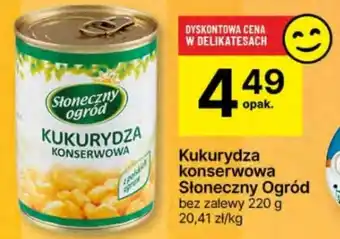 Delikatesy Centrum Kukurydza konserwowa Słoneczny Ogród 220g oferta