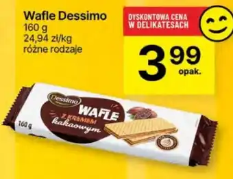 Delikatesy Centrum Wafle Dessimo 160g oferta