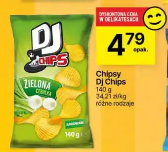 Delikatesy Centrum Chipsy Dj Chips 140 g oferta