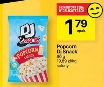 Delikatesy Centrum Popcorn Dj Snack 90 g oferta