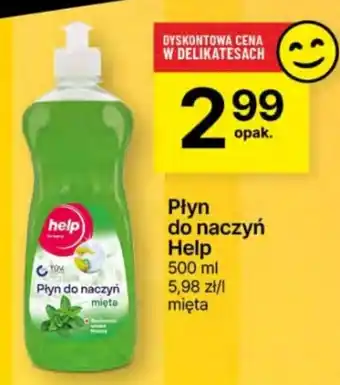 Delikatesy Centrum Płyn do naczyń Help 500 ml oferta