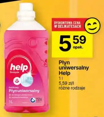 Delikatesy Centrum Płyn uniwersalny Help 1l oferta