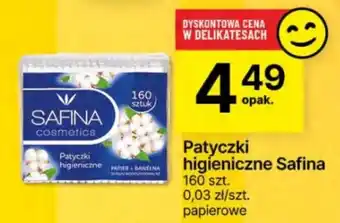 Delikatesy Centrum Patyczki higieniczne Safina 160szt. oferta