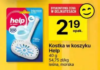 Delikatesy Centrum Kostka w koszyku Help 40g oferta