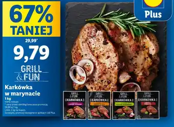 Lidl GRILL&FUN Karkówka w marynacie 1kg oferta