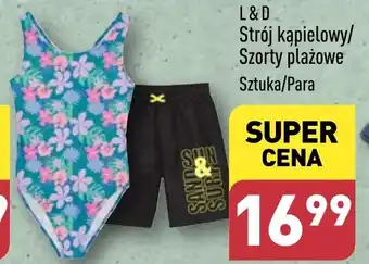 ALDI L&D Strój kąpielowy/Szorty plażowe oferta