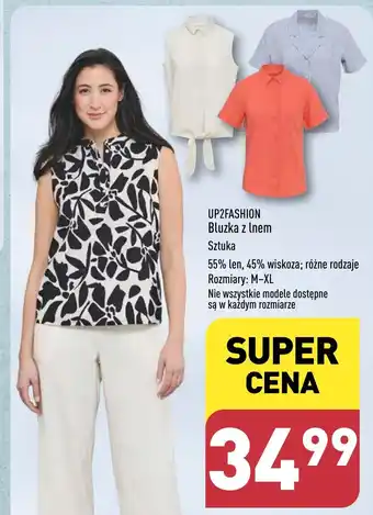 ALDI UP2FASHION Bluzka z lnem oferta