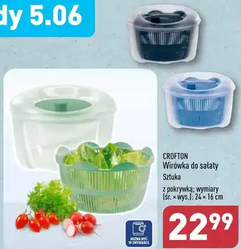 ALDI CROFTON Wirówka do sałaty oferta