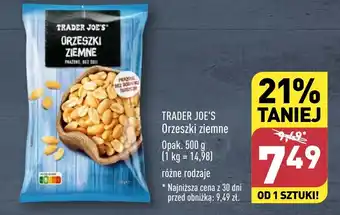 ALDI TRADER JOE'S Orzeszki ziemne 500g oferta