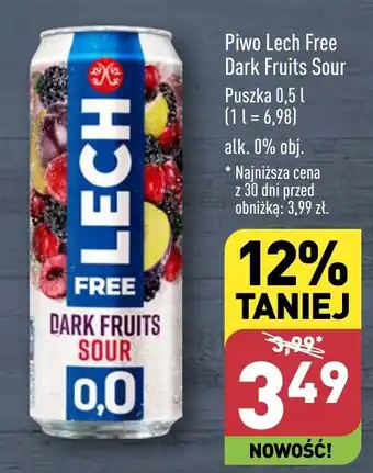 ALDI Piwo Lech Free Dark Fruits Sour 0,5l oferta