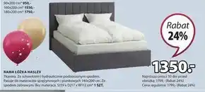 JYSK Rama łóżka oferta