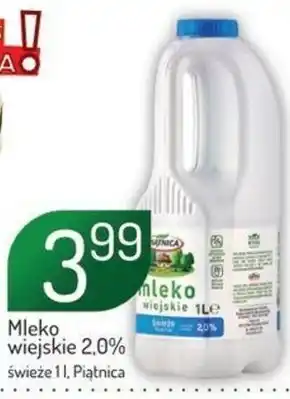 Avita Piątnica Mleko wiejskie świeże 2,0% 1 l oferta