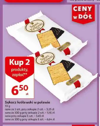 Auchan Sękacz królewski w polewie Secpol oferta