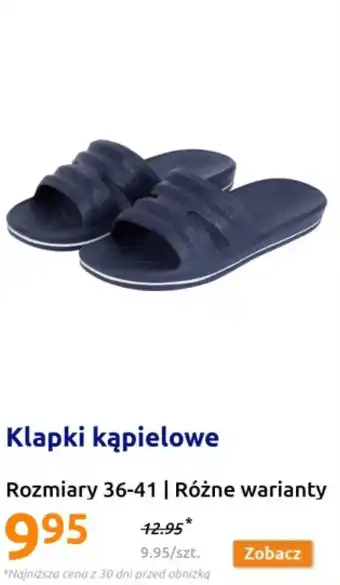 Action Klapki kąpielowe oferta