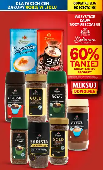 Lidl Napój kawowy Bellarom 3 In 1 oferta