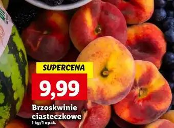 Lidl Brzoskwinie ciasteczkowe oferta