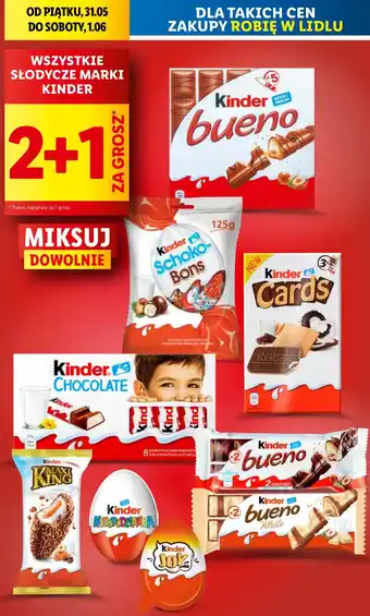 Lidl Jajko z niespodzianką Kinder Joy oferta