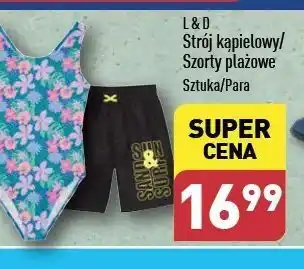ALDI Szorty plażowe Lily & Dan oferta
