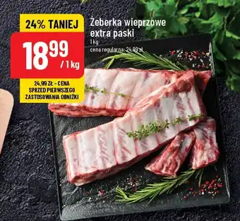 Polomarket Żeberka wieprzowe extra paski oferta