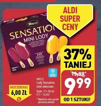 ALDI Lody mini Mucci Sensation oferta