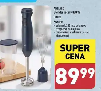 ALDI Blender ręczny 800w Ambiano oferta