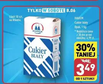 ALDI Cukier biały Diamant oferta