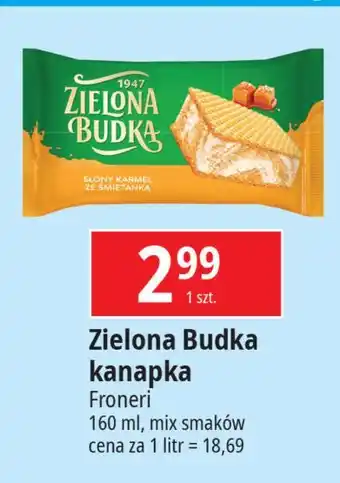 E.Leclerc Kanapka lodowa słony karmel ze śmietanką Zielona Budka oferta
