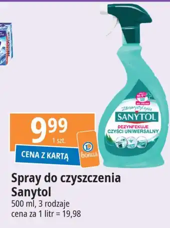 E.Leclerc Płyn do dezynfekcji uniwersalny eukaliptus Sanytol oferta