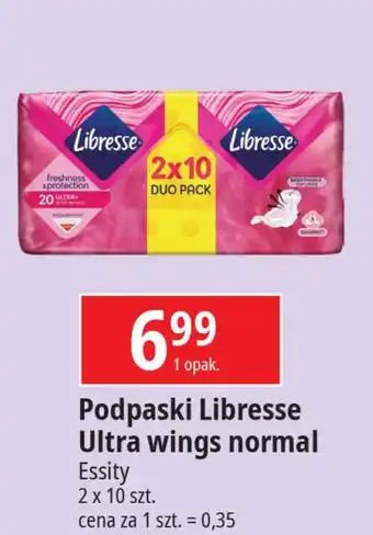 E.Leclerc Podpaski higieniczne ultra wings normal Libresse oferta