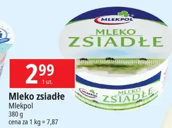 E.Leclerc Mleko zsiadłe Mlekpol oferta