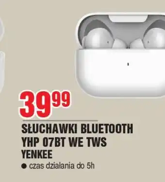 E.Leclerc Słuchawki yhp 07bt Yenkee oferta