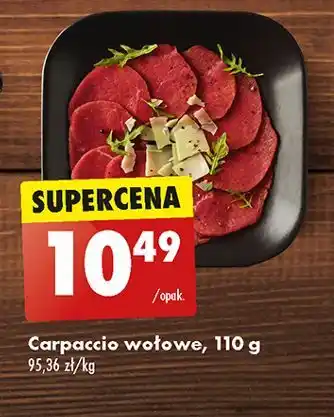 Biedronka Carpaccio wołowe oferta