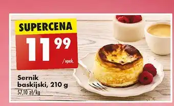 Biedronka Sernik baskijski oferta