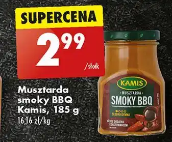 Biedronka Musztarda smoky bbq Kamis oferta