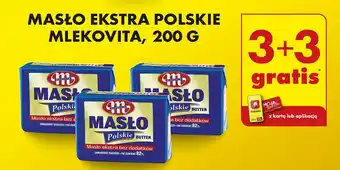 Biedronka Masło ekstra Mlekovita Polskie oferta