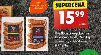 Biedronka Kiełbasa w stylu churrasco Czas Na Grill oferta