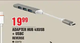 E.Leclerc Adapter hub 4 x usb + usbc Reverse oferta