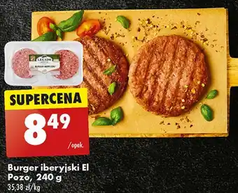 Biedronka Burger iberyjski Elpozo oferta