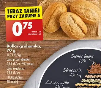 Biedronka Bułka grahamka oferta