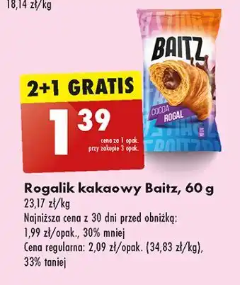 Biedronka Rogalik kakaowy Baitz oferta