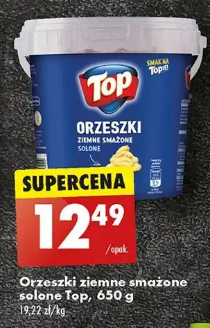 Biedronka Orzeszki ziemne smażone solone Top (Biedronka) oferta