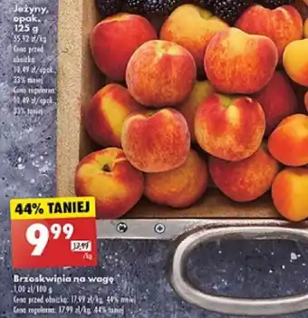 Biedronka Brzoskwinia 1kg oferta