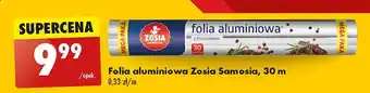 Biedronka Folia aluminiowa 30 m z tłoczeniem Zosia Samosia oferta