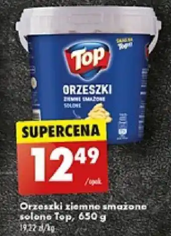 Biedronka Orzeszki ziemne smażone solone Top 650 g oferta